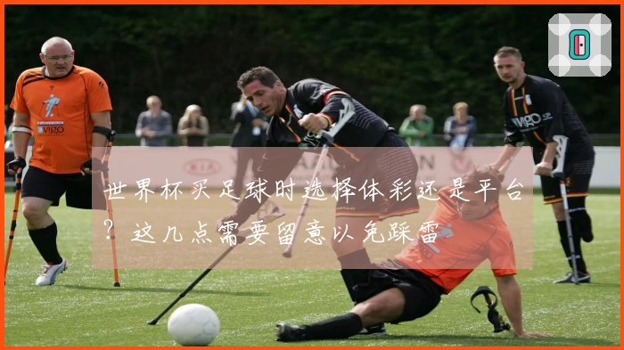 世界杯买足球时选择体彩还是平台？这几点需要留意以免踩雷