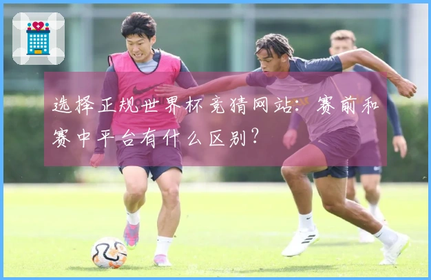 选择正规世界杯竞猜网站：赛前和赛中平台有什么区别？